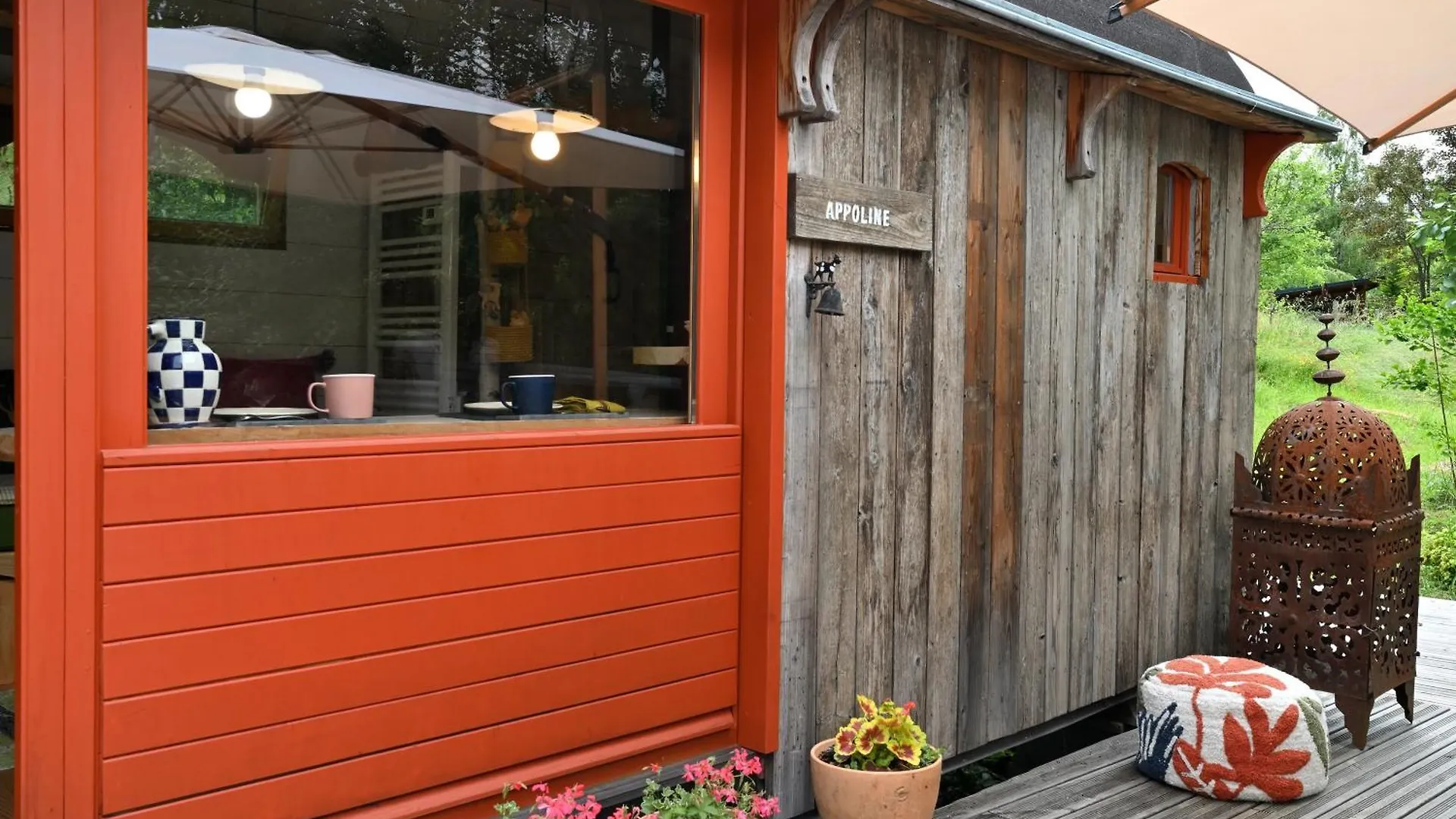 Hébergement de vacances Villa Roulotte Appoline à Arrien-en-Bethmale
